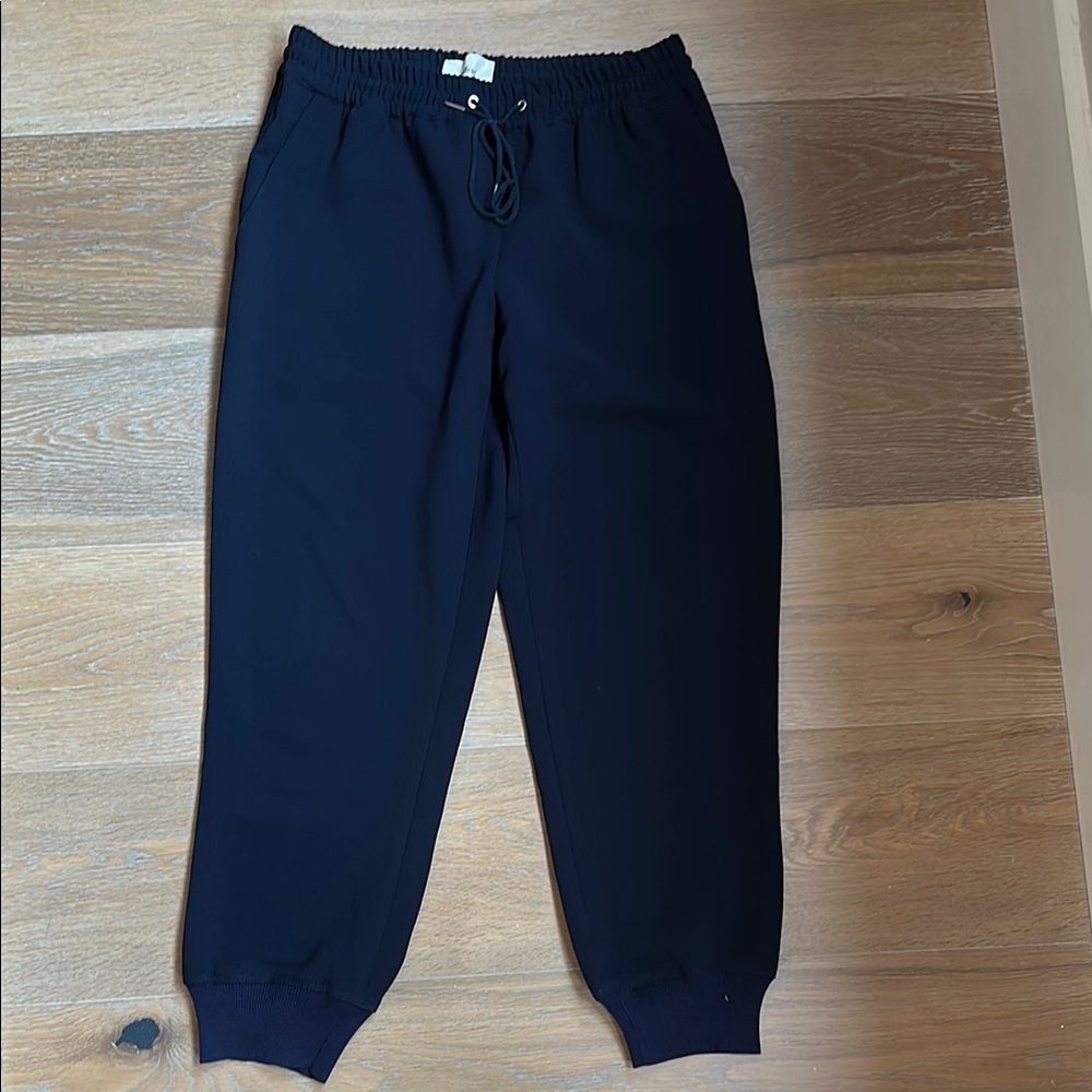 NWOT Aritzia Wilfred Buffon Navy Jogger Pants in Small